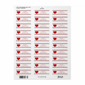 Thema Poker | Kartenspielen von Anzügen | Rotes He (Vorne)