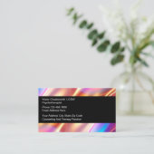 Thema psychische Gesundheit Moderne Visitenkarten Visitenkarte (Stehend Vorderseite)