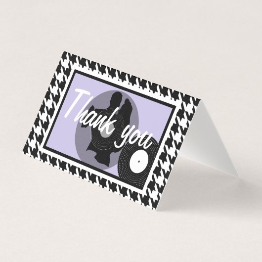 Thema Purplel, schwarz und weiß (Vorderseite)