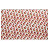 Thema "Red & White Beach Stairs" Stoff (Yard (91,4 cm))