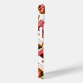 Thema Red & White Beach Stühle Case-Mate iPhone Hülle (Rückseite / Rechts)