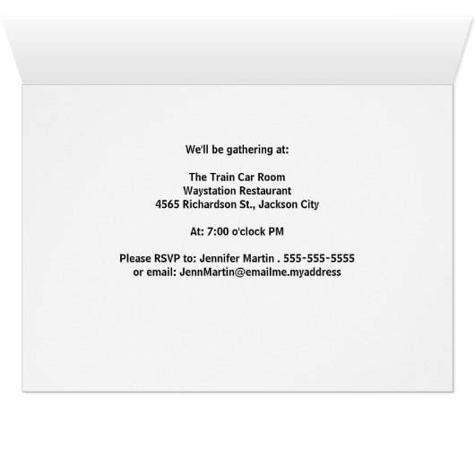 Thema "Ruhestand Party Eisenbahn - Verkehr 25 Jahr (Innenansicht Horizontal (Unten))