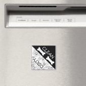 Thema "Saubere und schmutzige Erinnerung" Magnet (In Situ (Geschirrspüler))