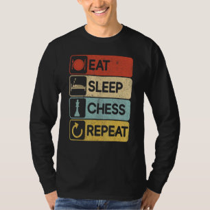 Thema Schachspiel-Strategie T-Shirt
