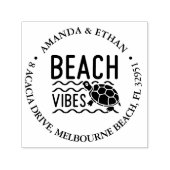 Thema "Schildkrötenstrand" Permastempel (Design)