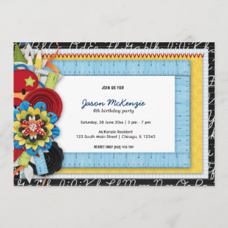 Thema Schulgeburt Einladung