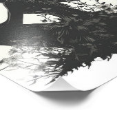 Thema "Silhouette" Fotodruck (Ecke)