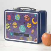 Thema "Space Galaxy" Metall Brotdose (Beispiel)