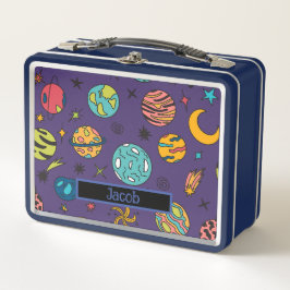 Thema "Space Galaxy" Metall Brotdose