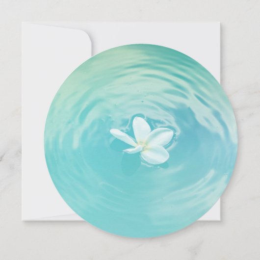 Thema Strand Save The Date (Rückseite)