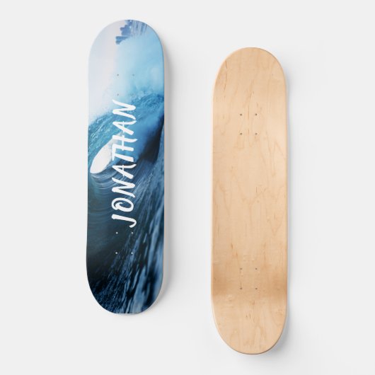 Thema Surf WAVES Skateboard (Vorderseite)