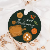 Thema Türkei Abendessen Erntedank Geschenkanhänger