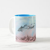 Thema-u. Veränderungs-Tasse Zweifarbige Tasse (Vorderseite Links)