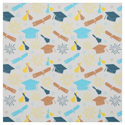 Thema Uni-Abschluss Stoff (Muster)