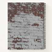 Thema "Urban Decay" - Alte Steine, Peeling Paint Notizblock (Rückseite)