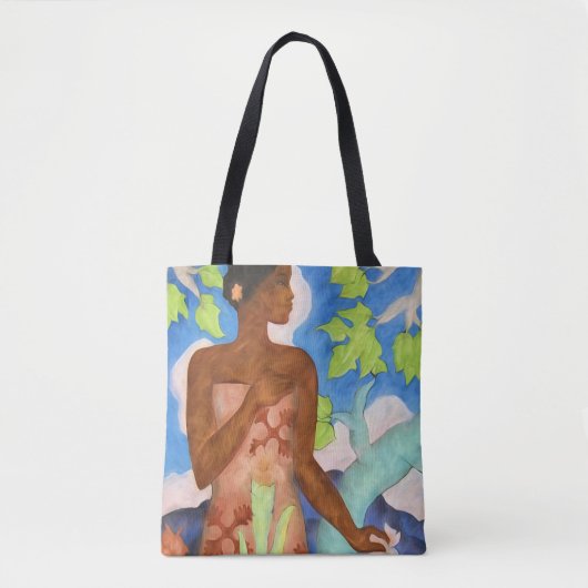 Thema Vintage tropische Hawaiian-Frauen Tasche (Vorderseite)