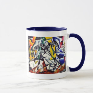 Thema von einem Färbergeschäft Tasse