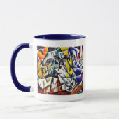 Thema von einem Färbergeschäft Tasse (Links)