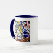 Thema von einem Färbergeschäft Tasse (Vorderseite Links)