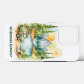 Thema Wasserfarbe Natur - Wilderness-Explorer Case-Mate iPhone Hülle (Rückseite (Horizontal))