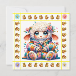 Thema wertvolle Babys - Einladung