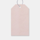 Thema Wildblumen Geschenkanhänger (Rückseite)