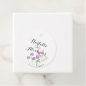 Thema Wildblumen Geschenkanhänger (Beispiel)