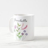 Thema Wildblumen Kaffeetasse (Vorderseite Links)
