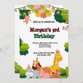 Thema Wildtiere (Vorne/Hinten)