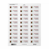 Thema "Woodland Animals Weltfrieden" (Vorne)