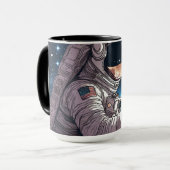 Theme: Astronaut Tasse (Vorderseite Links)
