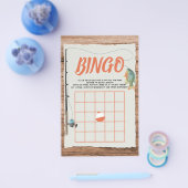 Theme Baby Dusche Bingo Game Flyer (Einzeln)
