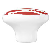 Theme für Küstenfische Keramikknauf (Seitenansicht)