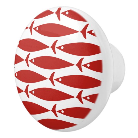 Theme für Küstenfische Keramikknauf (Rechts)