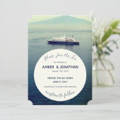 Theme Hochzeiten im Mittelmeer Einladung (Stehend Vorderseite)