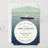 Theme Hochzeiten im Mittelmeer Einladung (Vorderseite)