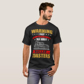 Theme Park Roller Untersetzer Vergnügungsfahrt T-Shirt (Vorne ganz)