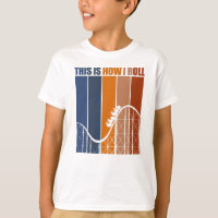 Theme Park Shirt für Roller Untersetzer Liebhaber