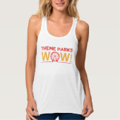 Theme Parks Wow!  Tank Top Wow! (Vorderseite)