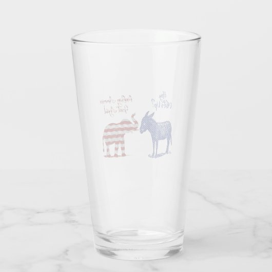 Theme Pro Republikaner Trump 2024 Glas (Rückseite)