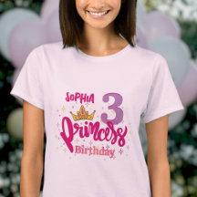 Theme T-shirt for Mom's Birthday Party