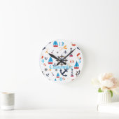 Theme Thunder_Cove Runde Wanduhr (Zuhause)
