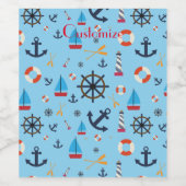 Theme Thunder_Cove Weinetikett (Einzelnes Label)