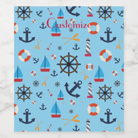 Theme Thunder_Cove Weinetikett (Einzelnes Label)