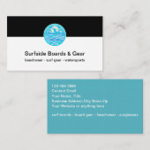 Theme-Visitenkarten für Surfgeräte Terminkarte (Vorne/Hinten)