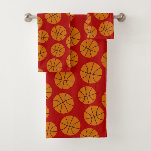 Themed Basketball Sportart Handtuch Set (Insitu)