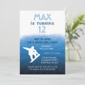 Themed Geburtstags-Party Einladung des (Stehend Vorderseite)