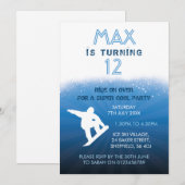 Themed Geburtstags-Party Einladung des (Vorne/Hinten)