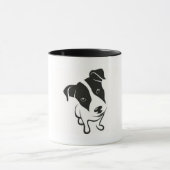 Themed Kaffee-Tasse Jack-Russells Tasse (Zentrum)