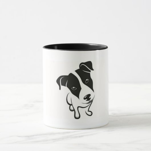 Themed Kaffee-Tasse Jack-Russells Tasse (Zentrum)